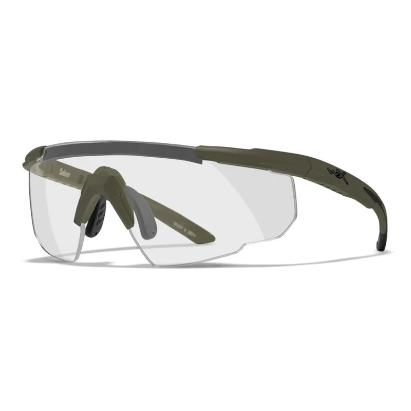 Wiley X - Saber Advanced Ballistic Goggles in Grün  3 Gläser