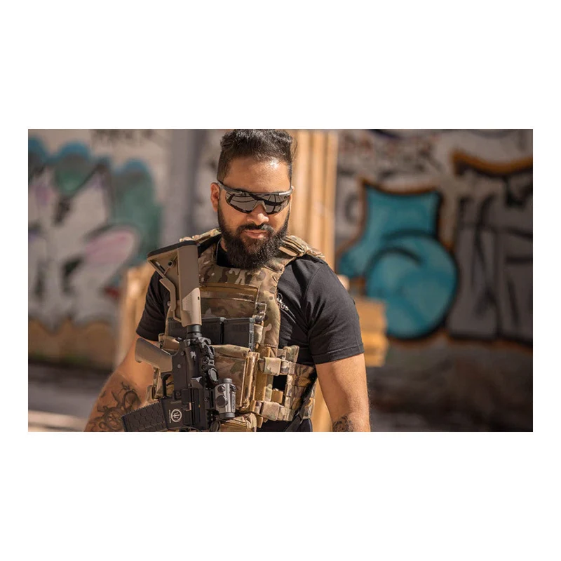 Wiley X - Saber Advanced Ballistic Goggles in Grün  3 Gläser