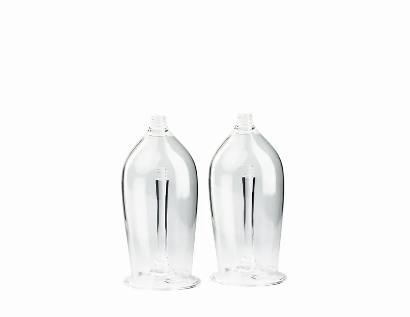 NESTING CHAMPAGNE FLUTE SET