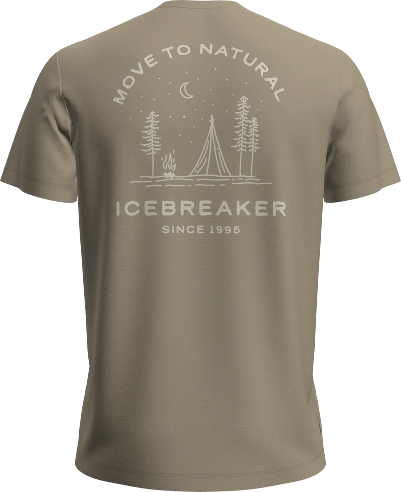 Men Merino 150 Tech Lite SS Tee Peaceful Pass