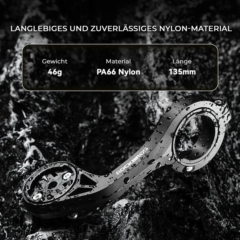 Fahrradcomputer Halterung Kompatibel für Fahrradlenker 31.8mm Kompatibel für Garmin, Wahoo, Bryton