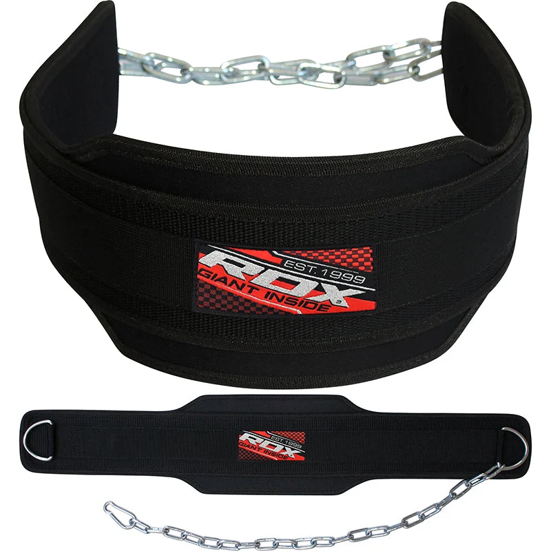 RDX 6DP 10mm Dip Gürtel Mit Kette