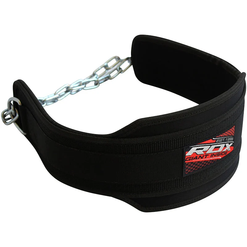RDX 6DP 10mm Dip Gürtel Mit Kette