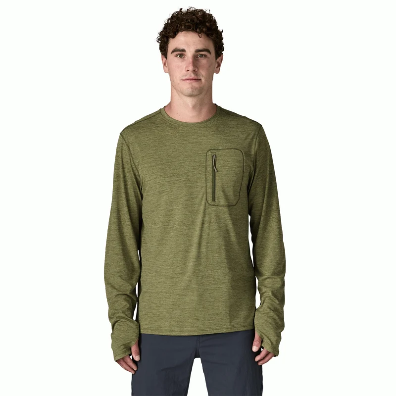M's L/S Cap Cool Sun Shirt