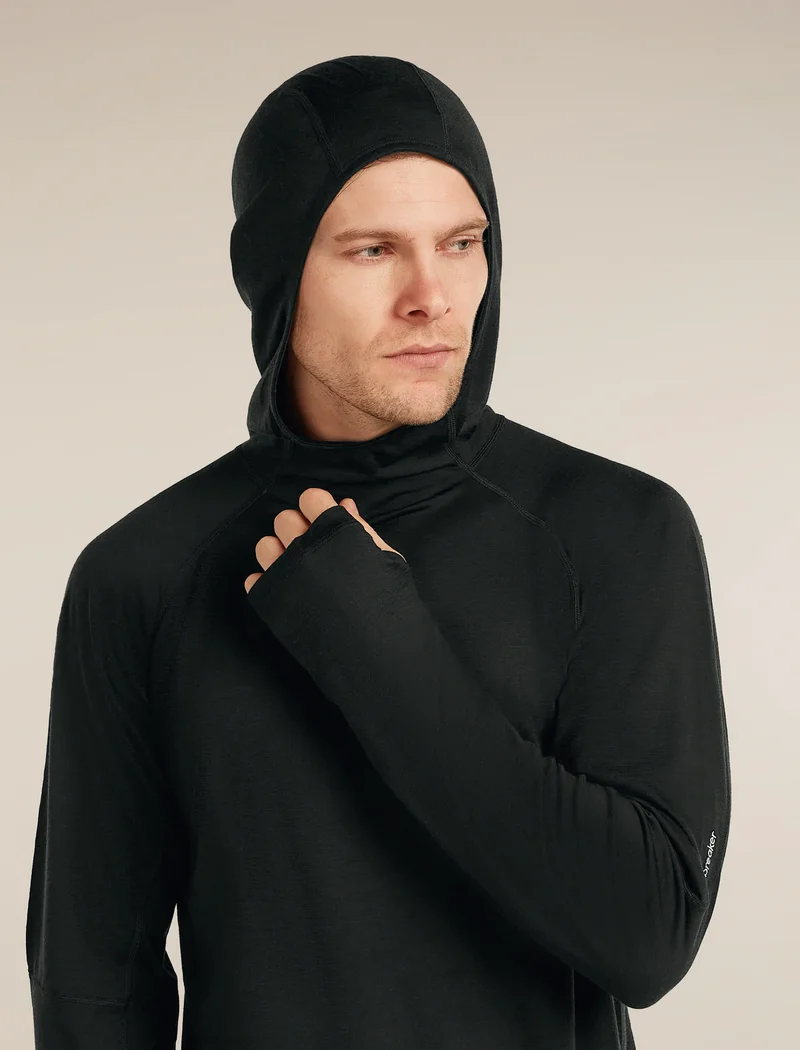Men 150 MerinoFine™ Ace LS Hoodie UPF