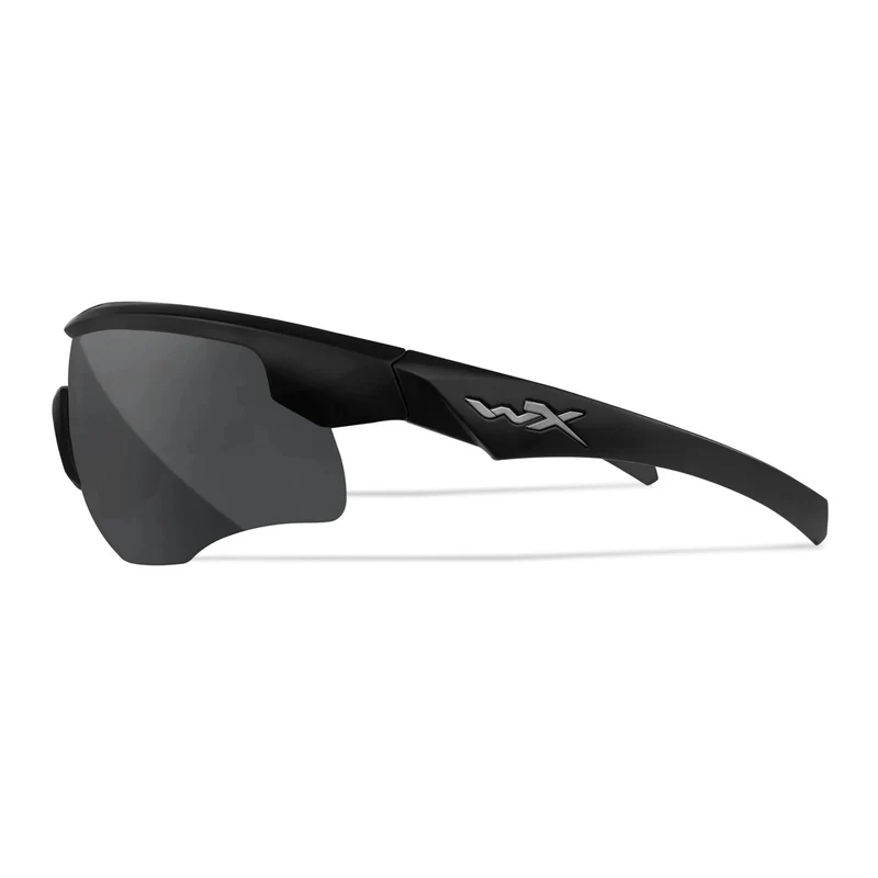 Wiley X - ROGUE Comm Schießbrille Schwarz - 3 Gläser