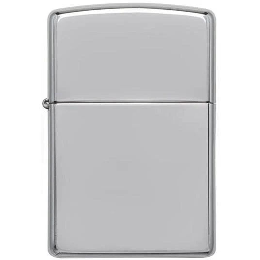 Zippo - Feuerzeug aus hochglanzpoliertem // Chrom