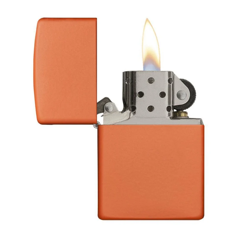 Zippo - Klassisches orangefarbenes Feuerzeug