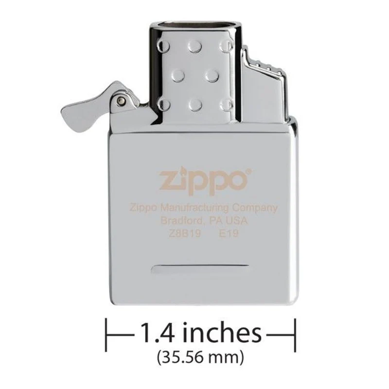 Zippo - Feuerzeug mit Butaneinsatz (doppelt)