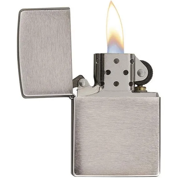 Zippo - Brushed Chrome Feuerzeug