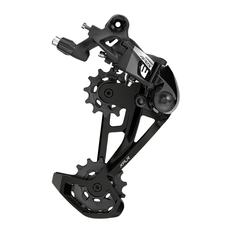 Sram 12-f., max. 44Z, schwarz, mechanisch Schaltwerk SRAM Apex XPLR
