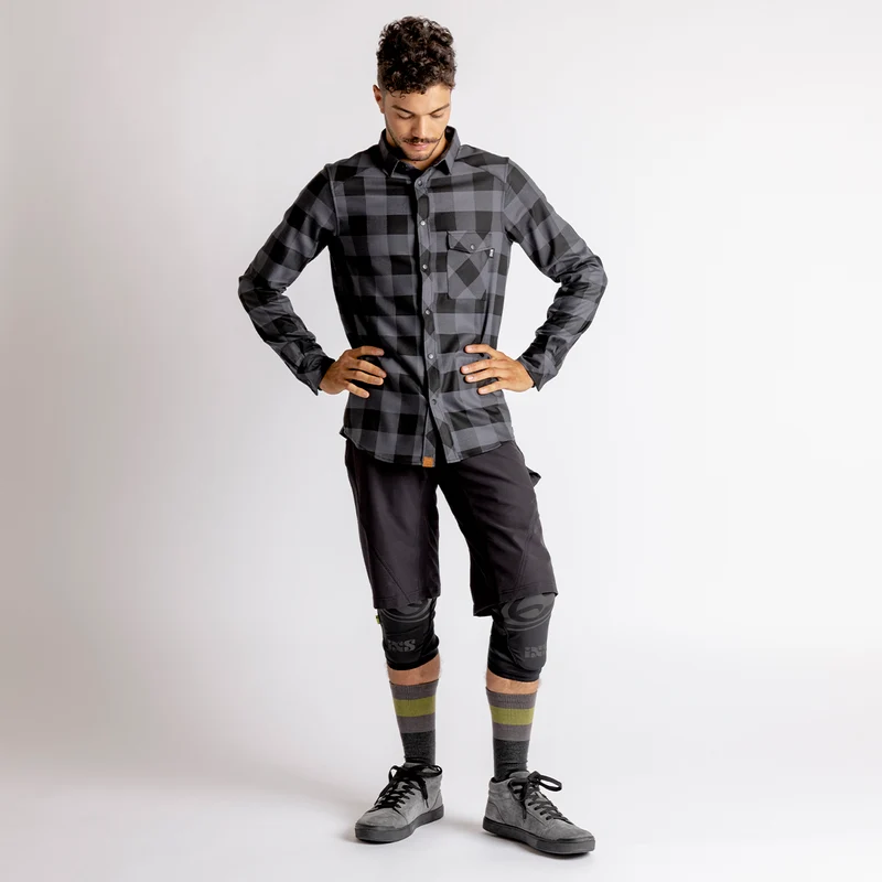 Carve Digger Shirt graphit-schwarz