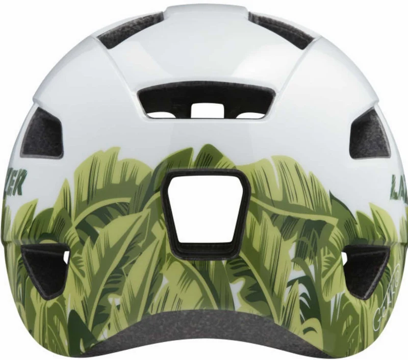 Lazer Gekko Kinder-Helm + NET white tropical 50-56 cm