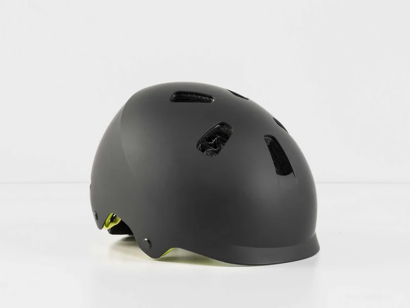 Bontrager Jet Wavecel Child Helm black/volt 48-52 cm