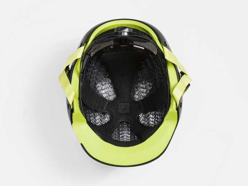 Bontrager Jet Wavecel Child Helm black/volt 48-52 cm