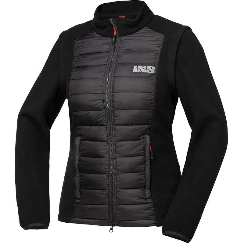 Team Damen Jacke Zip-Off schwarz