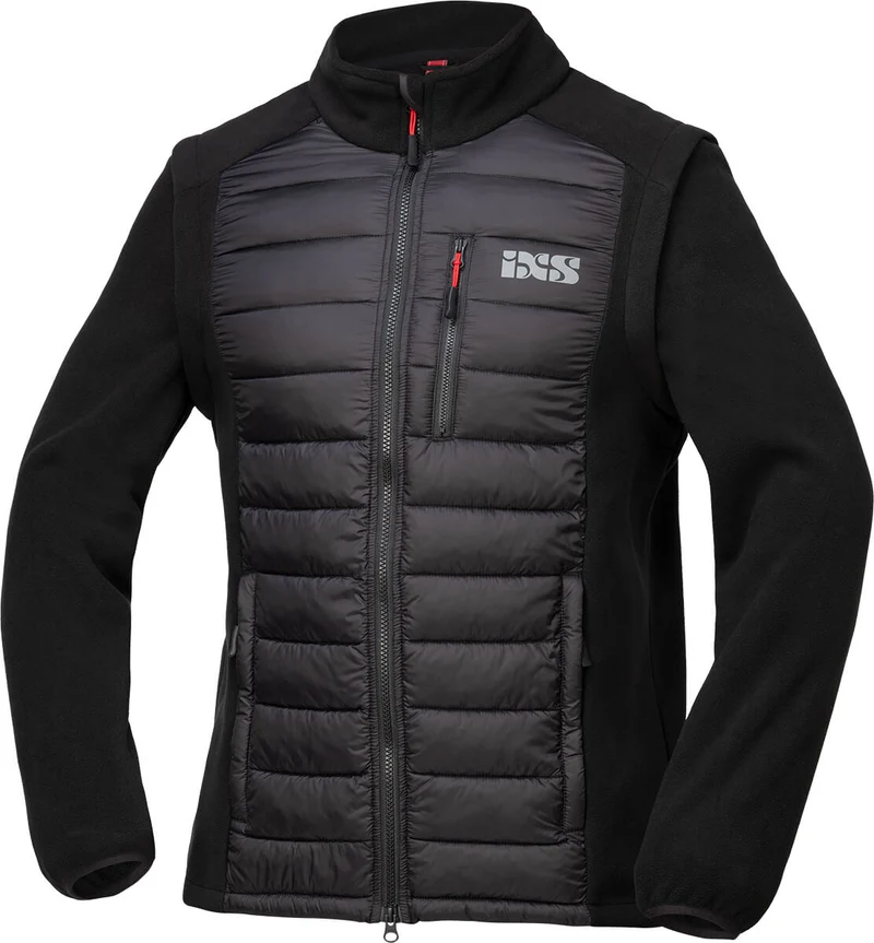 Team Jacke Zip-Off schwarz