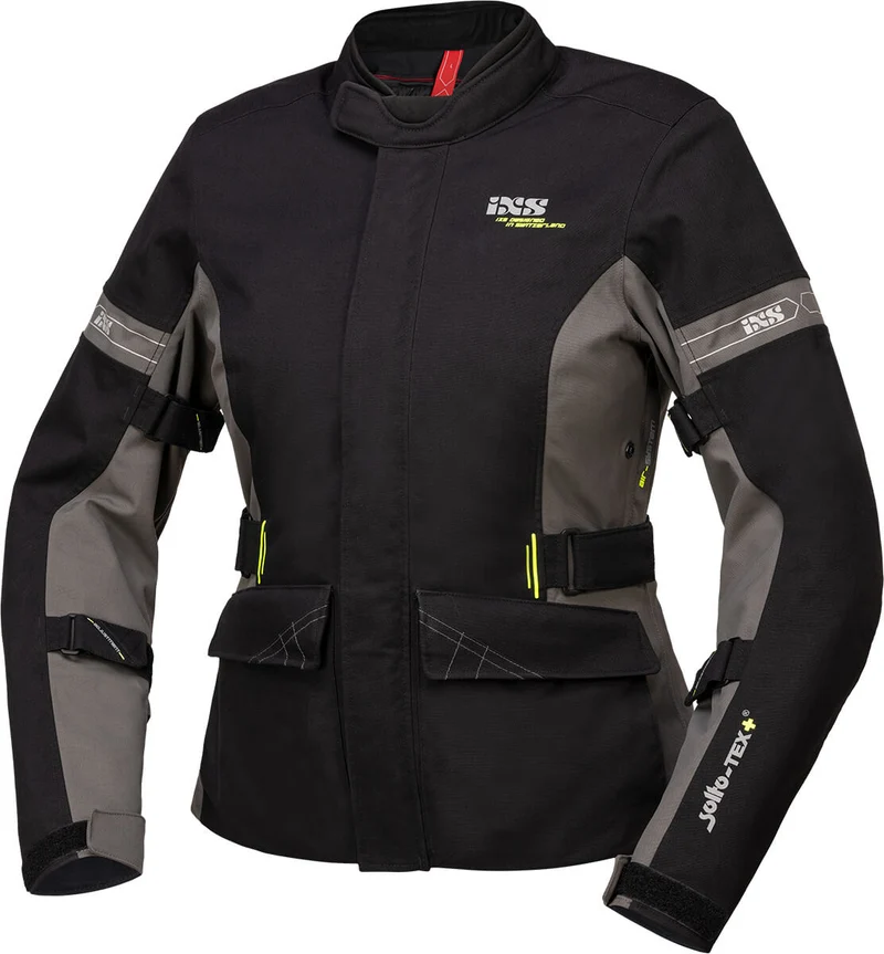Tour Damen Jacke Laminat-ST-Plus schwarz-grau
