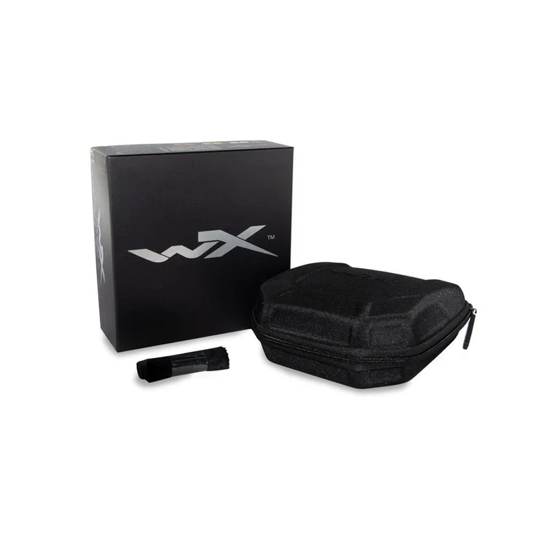 Wiley X - Detection Schießbrille Mattschwarz - 5 Gläser