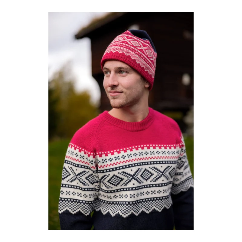 Ulvang - Marius Herren-Strickwaren mit Rundhalsausschnitt // Blau