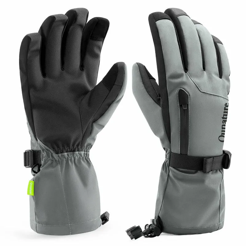 Qunature Winddichte Winterhandschuhe Ski/Fahrrad
