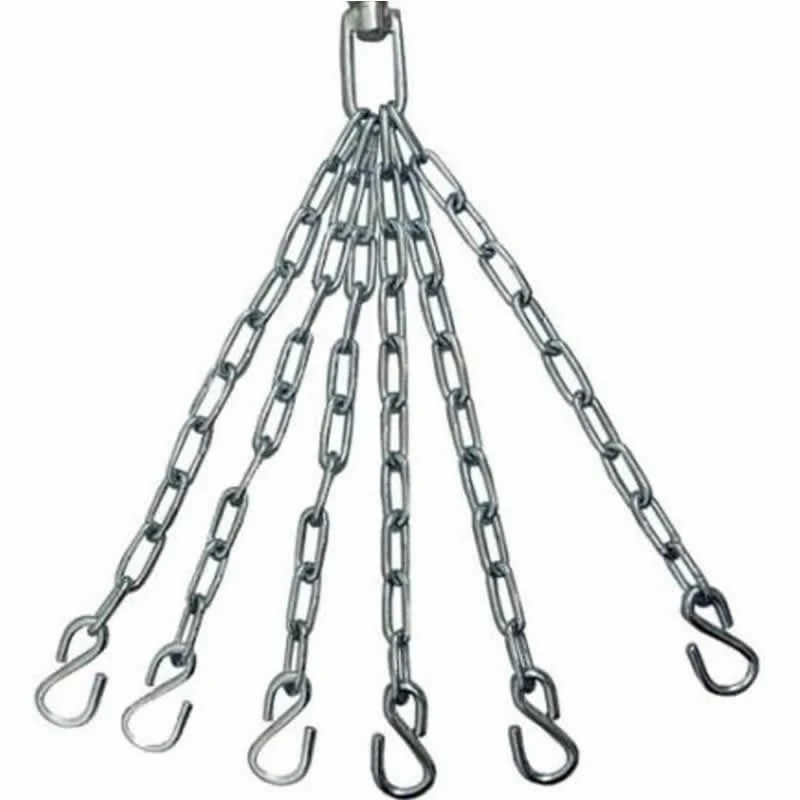 RDX X1 6 Punkt Silber Stahl Boxsack Ketten