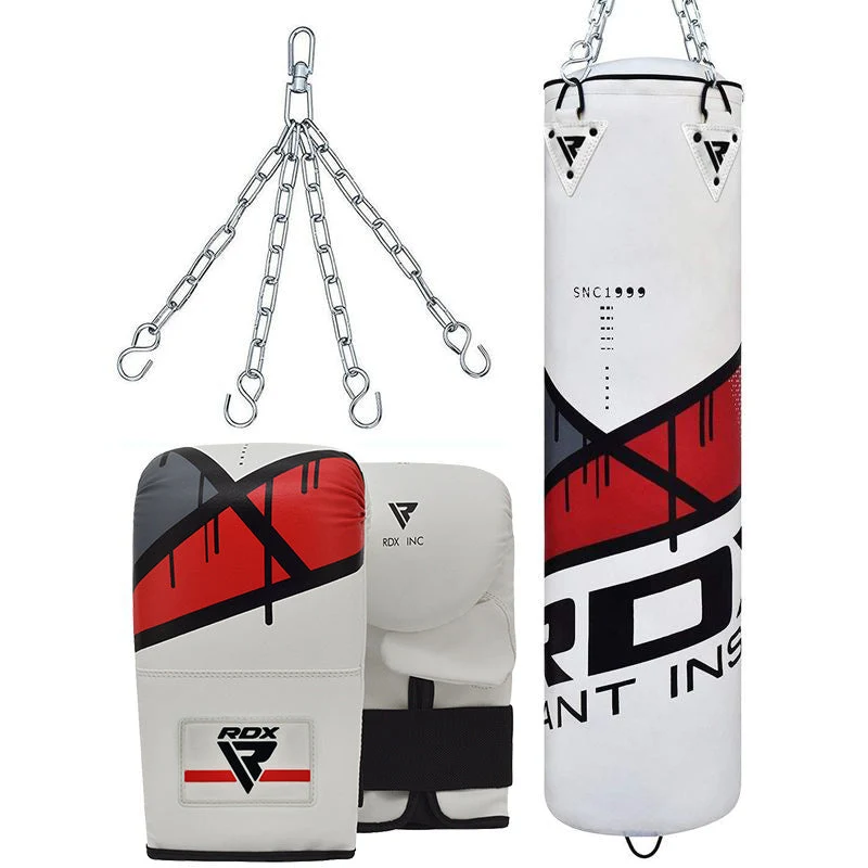 RDX F7 Ego Boxsack Training & Sandsackhandschuhe Set in Kunstleder
