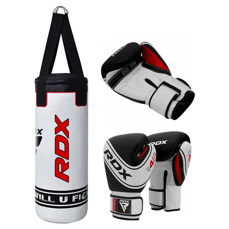 RDX 4W Robo Kinder Boxsack 2ft mit Handschuhe Set in Kunstleder