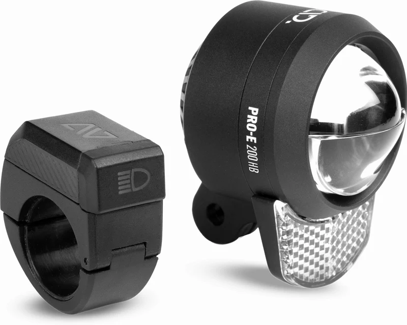 Acid E-Bike Frontlicht PRO-E 200 High Beam X-Connect black