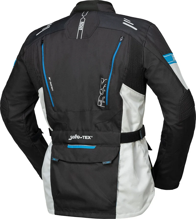 Tour Jacke Lorin-ST schwarz-hellgrau-blau