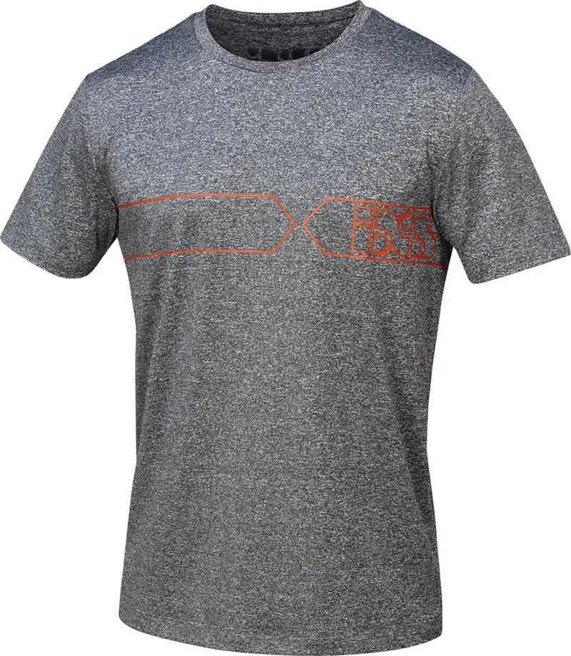 Team T-Shirt Function grau-rot
