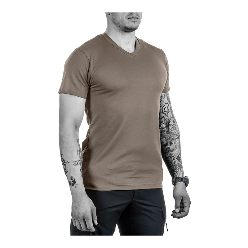 UF PRO - Urban Herren T-Shirt // Braun Grau