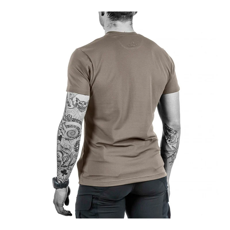 UF PRO - Urban Herren T-Shirt // Braun Grau