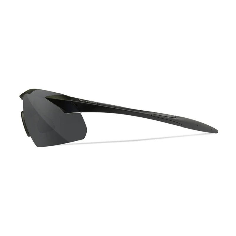Wiley X - VAPOR 2.5 Sonnenbrille mit schwarzem Rahmen, 2 Gläser