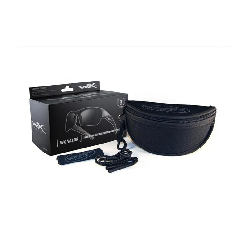 Wiley X - Valor 2.5 Sonnenbrille Tan  3 Gläser