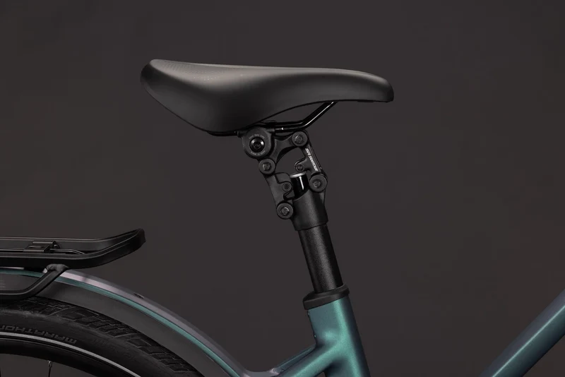 Cube Kathmandu Hybrid Pro 800 Wh E-Trekkingbike Trapeze 28" smaragdgrey´n´black