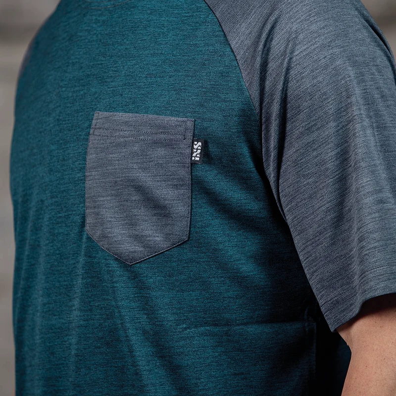 Flow X Kids Jersey eveglade-graphit