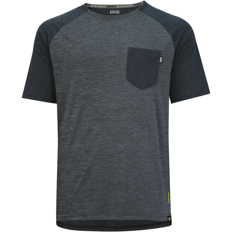 Flow X Kids Jersey graphit-schwarz