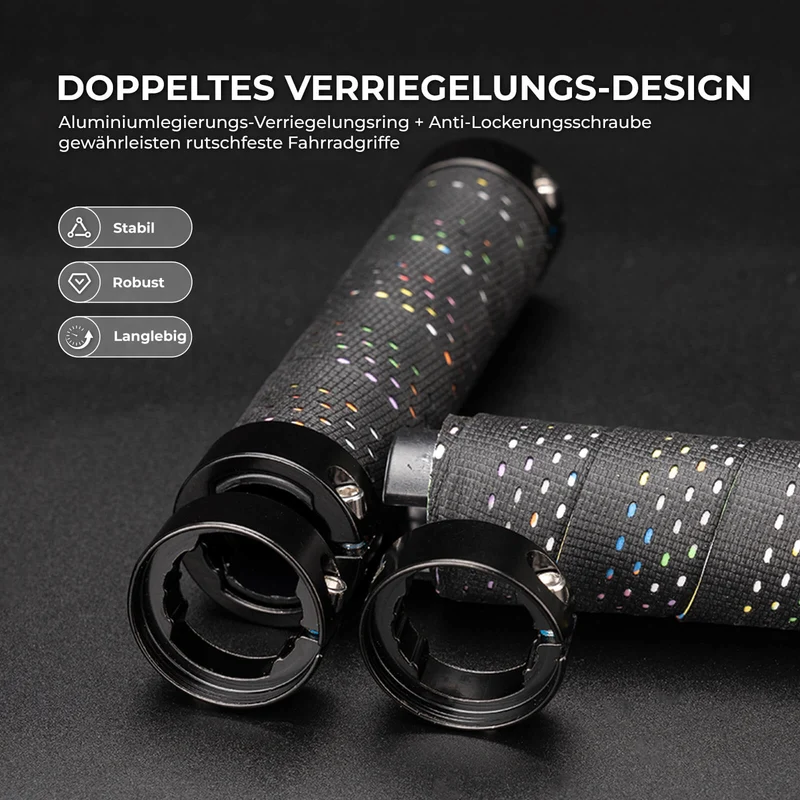 Lenkergriffe 22 mm Doppelverschluss