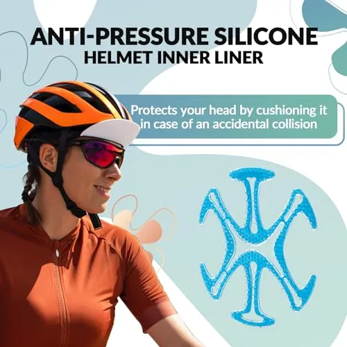 Helmpolster Silikon Helm Innenfutter