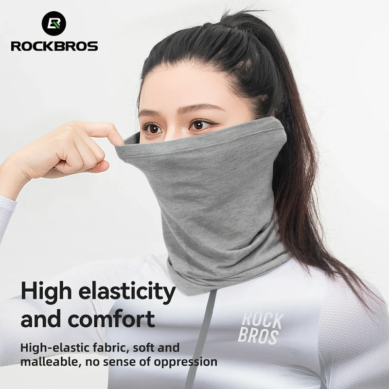 ROCKBROS Winter Thermo Halstuch aus Wolle Schlauchtuch
