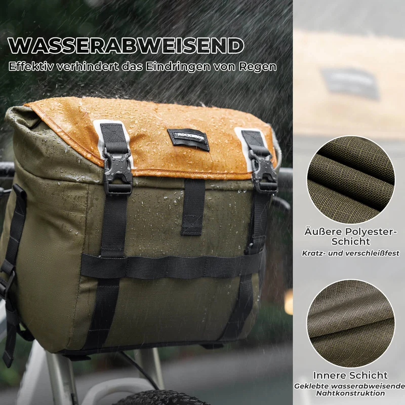 Fahrradtasche Lenkertasche 13,5–24 L