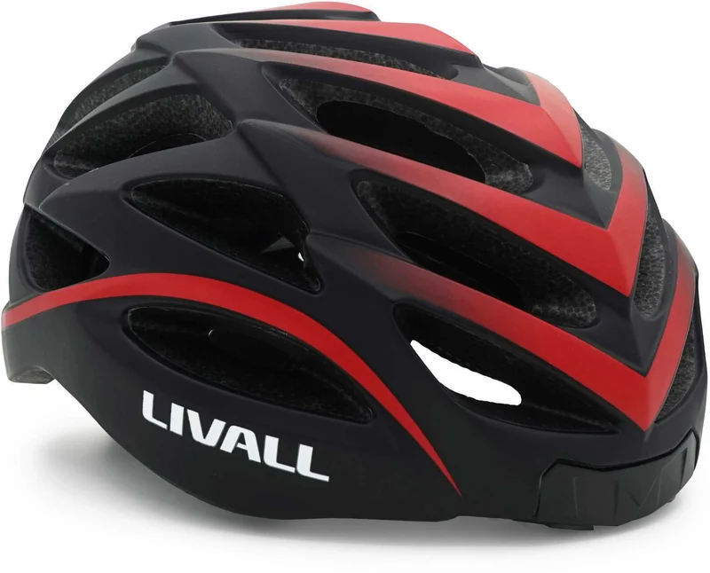 Livall BH62 NEO Helm + BR 80 Fernbedienung schwarz/rot L (55-61 cm)