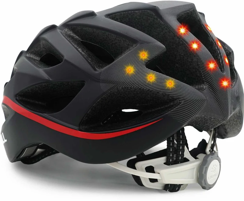 Livall BH62 NEO Helm + BR 80 Fernbedienung schwarz/rot L (55-61 cm)