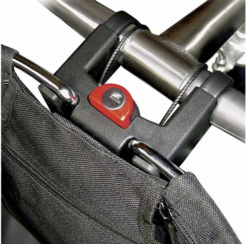 KLICKfix Shopper Lenkertasche schwarz