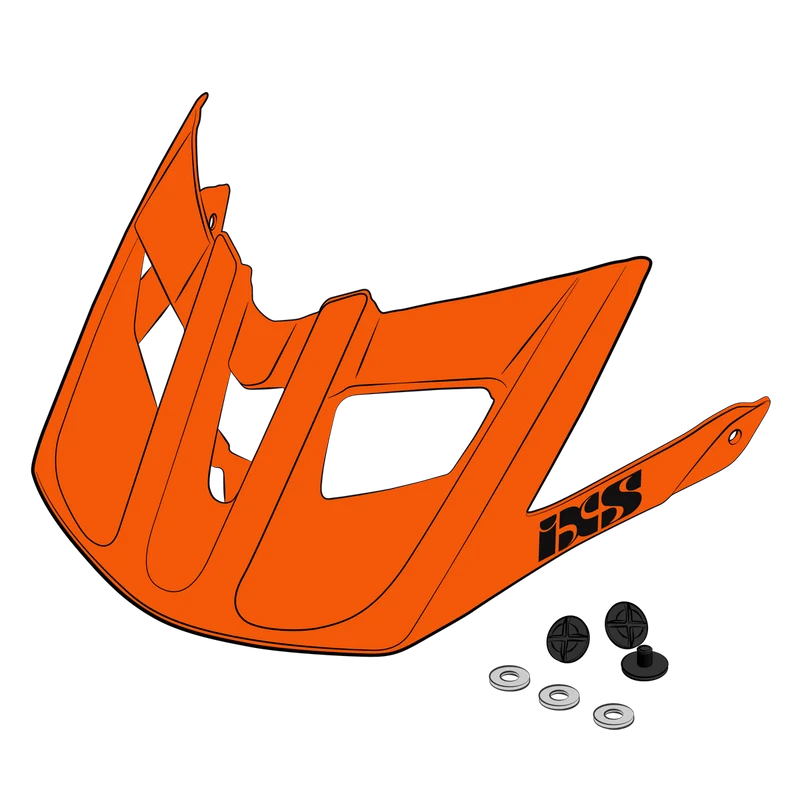 Visier + Pins Trail EVO orange