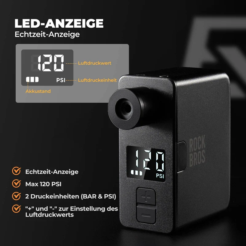 Werkzeug-Set: Elektrische Luftpumpe + Multitool