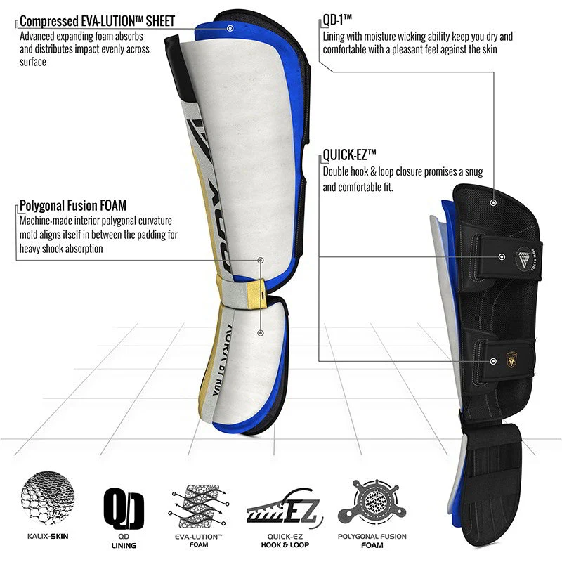 RDX T17 Aura Schienbein Einlagenschutz