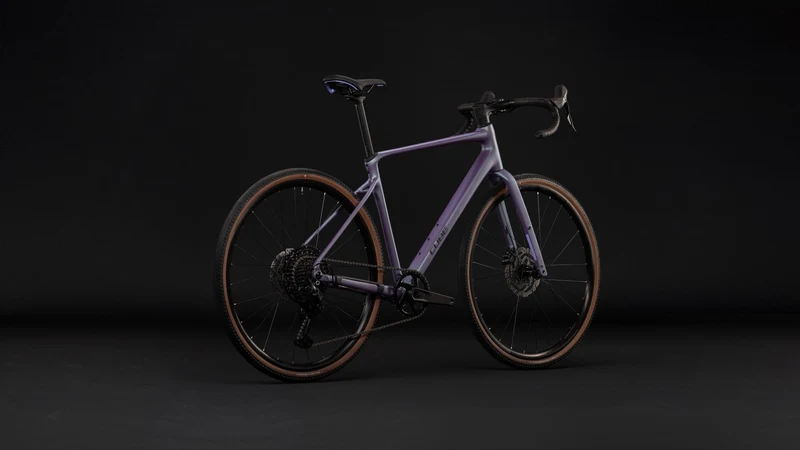 Cube Nuroad Pro Gravelbike Diamant mysticpurple´n´black