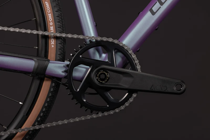 Cube Nuroad Pro Gravelbike Diamant mysticpurple´n´black